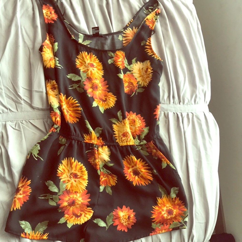 Floral romper